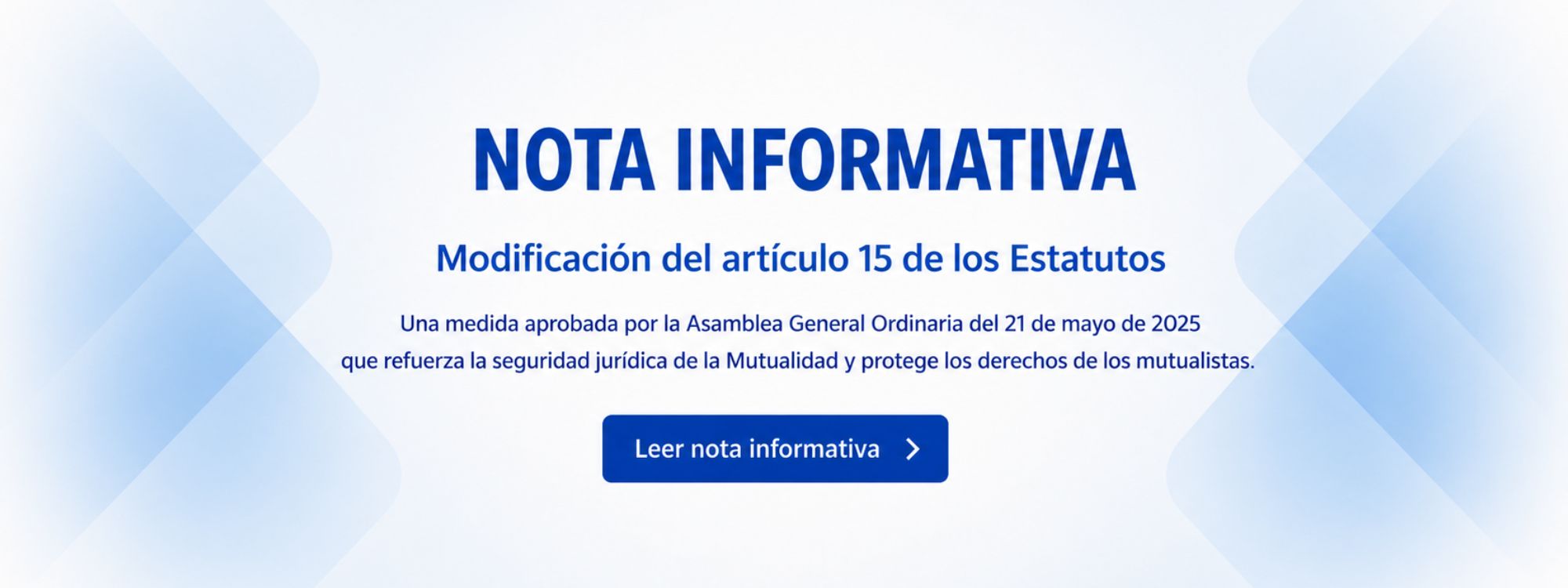 Nota Informativa - Artículo 15